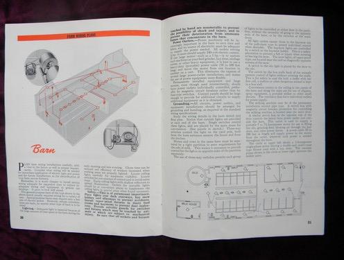 photo of 1946 USAD rural electrification bulletin Farmstead Wiring and Lighting #2