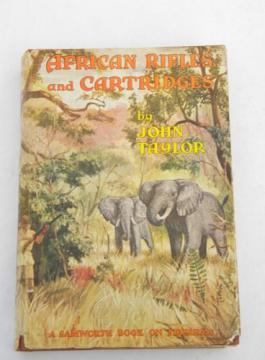 catalog photo of 1948 1st edition Rifles for African big game hunting stories & photos -