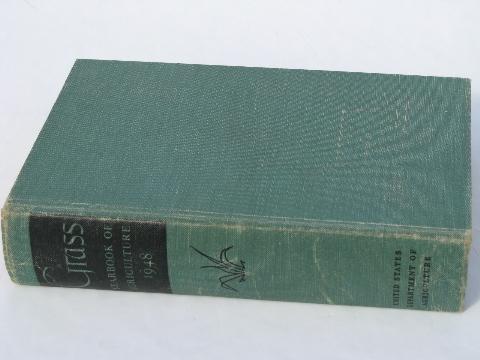 photo of 1948 USDA Agriculture Yearbook, all about grass #1