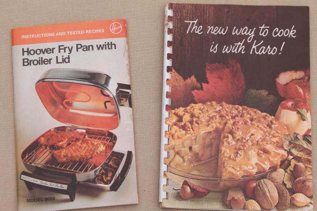 photo of 1950s 60s 70s cookbooks lot, old advertising recipe booklets, vintage appliance guides #4