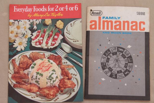 photo of 1950s 60s 70s cookbooks lot, old advertising recipe booklets, vintage appliance guides #17