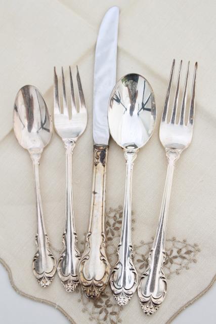 thumbnail interactive-video image 1 of International Silver Deep Silver Serenity Pattern Flatware – Silverplate – CHOICE Pieces 1 of 2