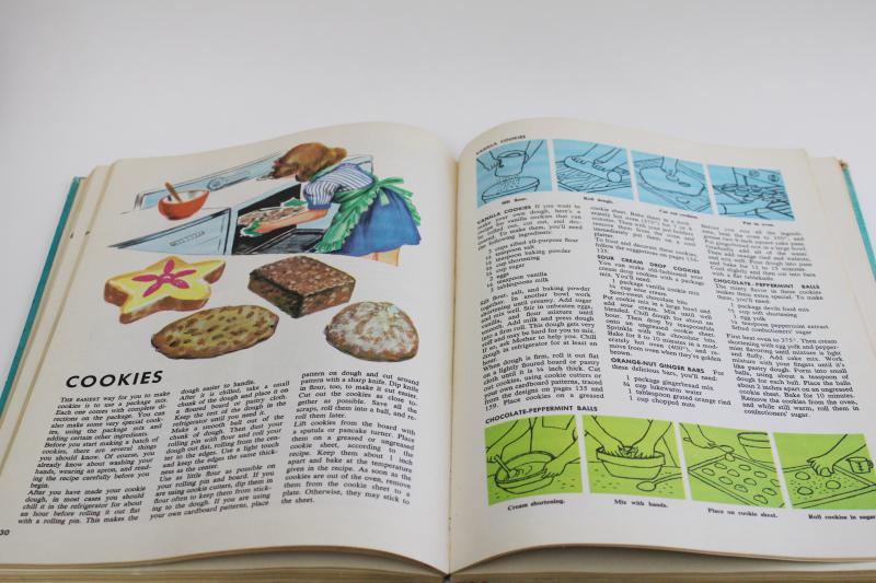 photo of 1950s vintage Giant Golden Book, McCalls Make It Book crafts, party projects for children #9