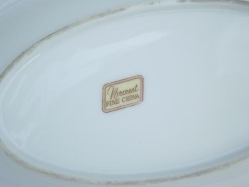 photo of 1950s vintage Merry Christmas motto china bowl, Norcrest - Japan #5