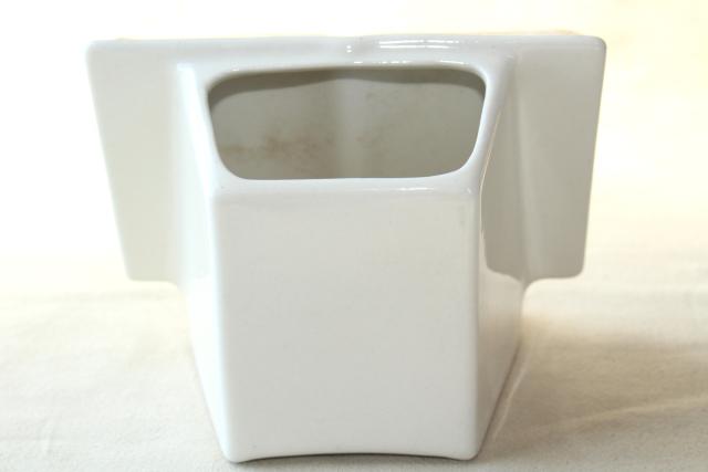photo of 1950s vintage Royal Windsor book shaped planter vase, Happy Anniversary gift #9