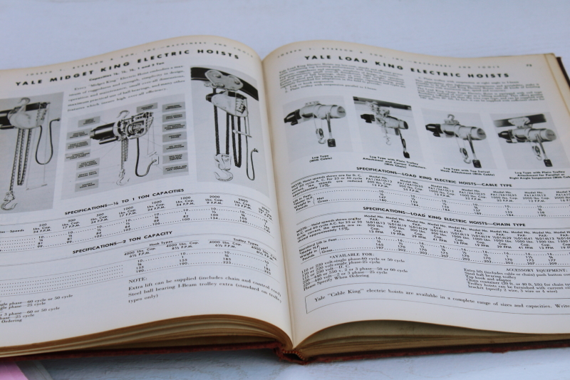 photo of 1950s vintage Ryerson illustrated catalog machinery tools for metal fabrication industrial manufacturing #4