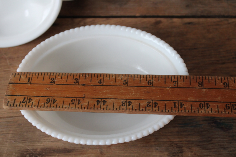 photo of 1950s vintage Westmoreland milk glass hen on nest covered dish, red comb white chicken  #5