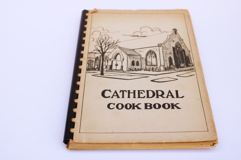 photo of 1950s vintage cookbook Eau Claire Wisconsin Christ Church Cathedral  #1