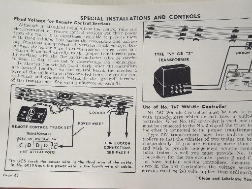 photo of 1954 vintage Lionel Trains instruction book, 64 pg illustrated booklet  #5