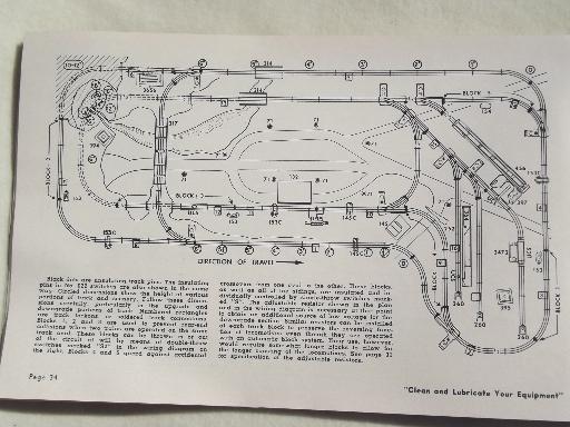 photo of 1954 vintage Lionel Trains instruction book, 64 pg illustrated booklet  #6