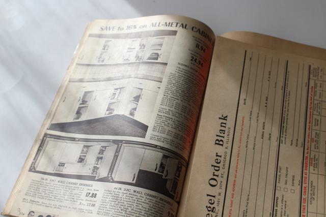 photo of 1958 Spiegel's summer sale mail order catalog, mid-century mod vintage #3