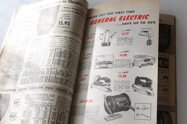 photo of 1958 Spiegel's summer sale mail order catalog, mid-century mod vintage #7