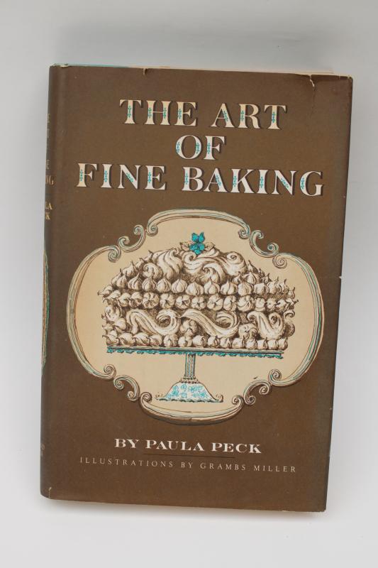 photo of 1960s vintage Art of Fine Baking cookbook, a kitchen classic! #1