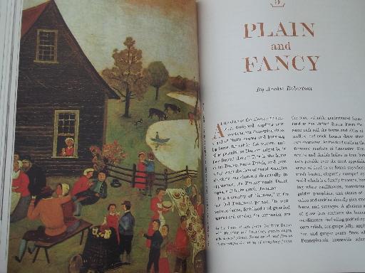 photo of 1964 American Heritage cookbook, illustrated history of eating and drinking #3