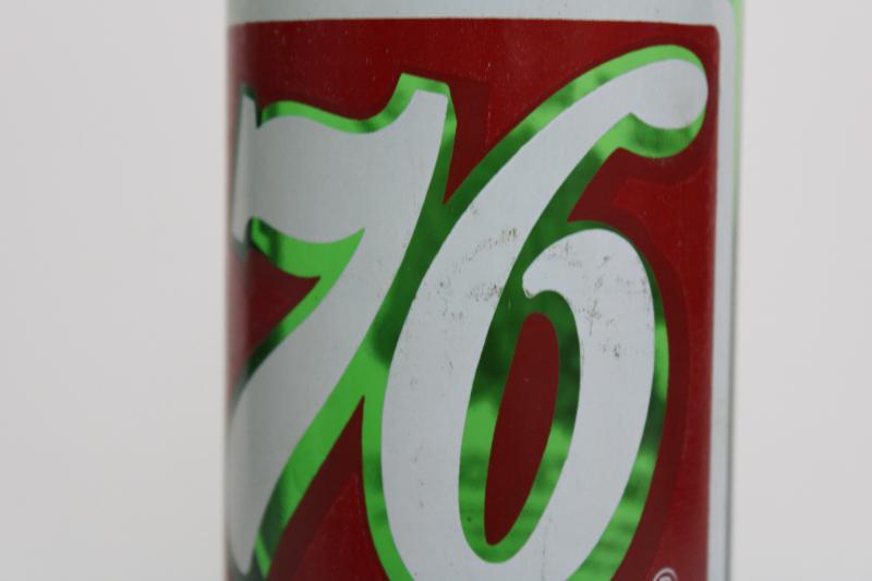 photo of 1970s vintage 76 soda pop bottle, bicentennial American patriotic holiday decor #5