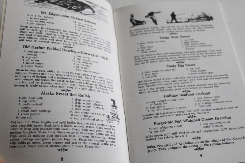 photo of 1970s vintage cookbook Alaska Sourdough Cookin, real recipes & jokes Alaskan style!  #3