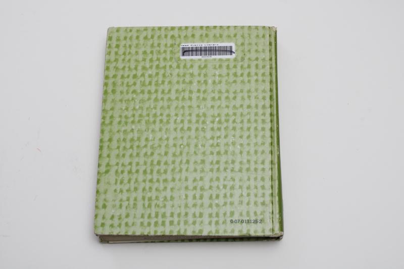 photo of 1970s vintage textbook, Textiles Fibers to Fabric, materials & fabric weave knit types #3