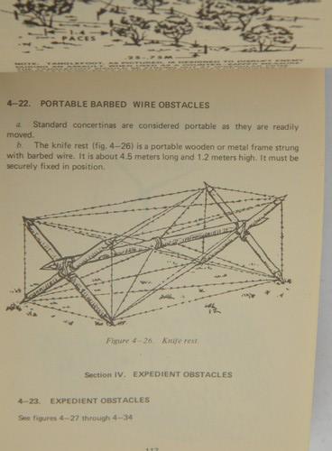 photo of 1976 US Army engineer field manual/handbook FM5-34 bridges/bunkers+ #2