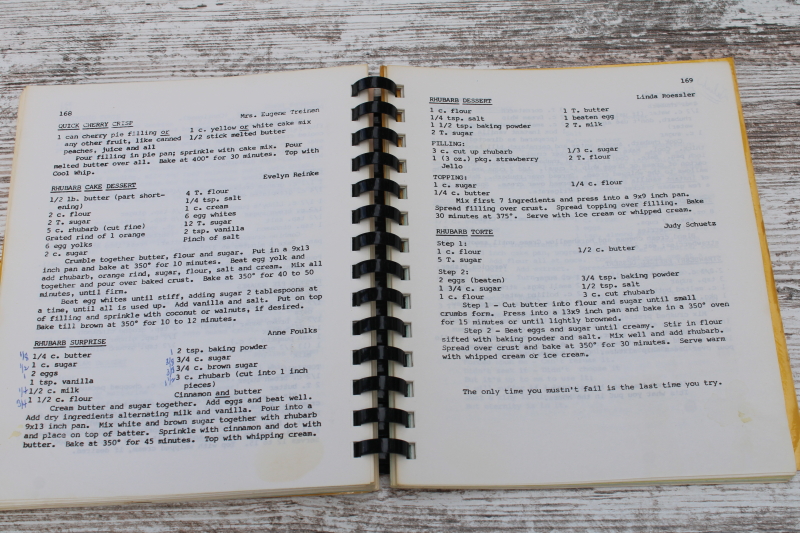 photo of 1979 vintage community cookbook St Bernard's Middleton, Dane County Wisconsin, Madison area  #5
