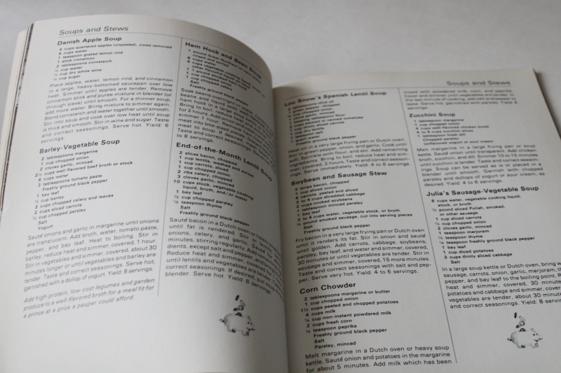 photo of 1980 Ideals Budget Cookbook money saving meals recipes & inspiration vintage cook book #4