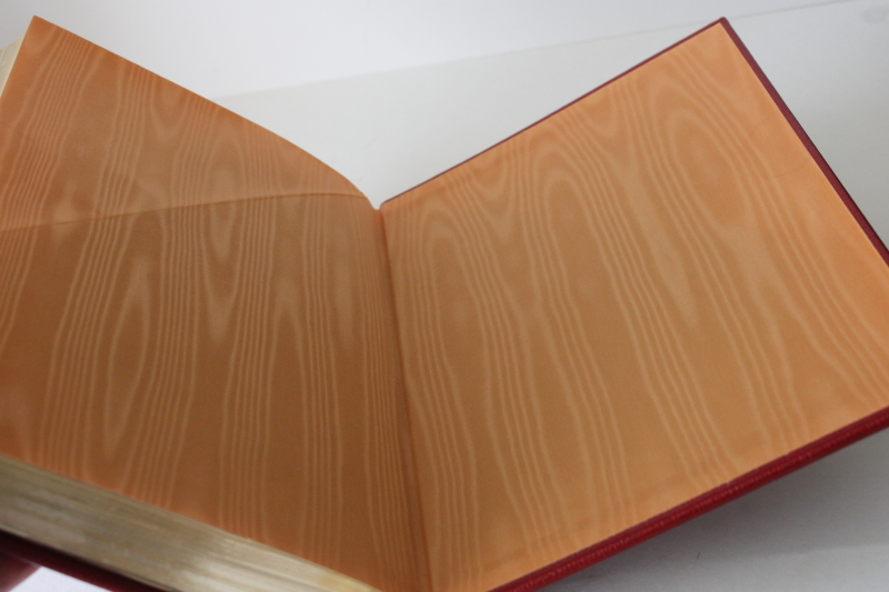photo of 1980s vintage Easton Press red leather bound book Connecticut Yankee in King Arthur's Court #2