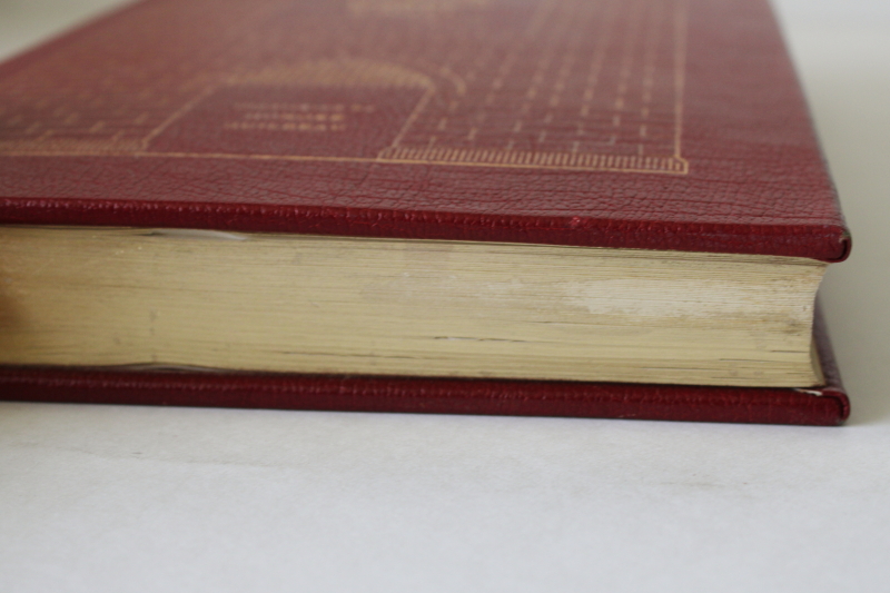 photo of 1980s vintage Easton Press red leather bound book Connecticut Yankee in King Arthur's Court #4