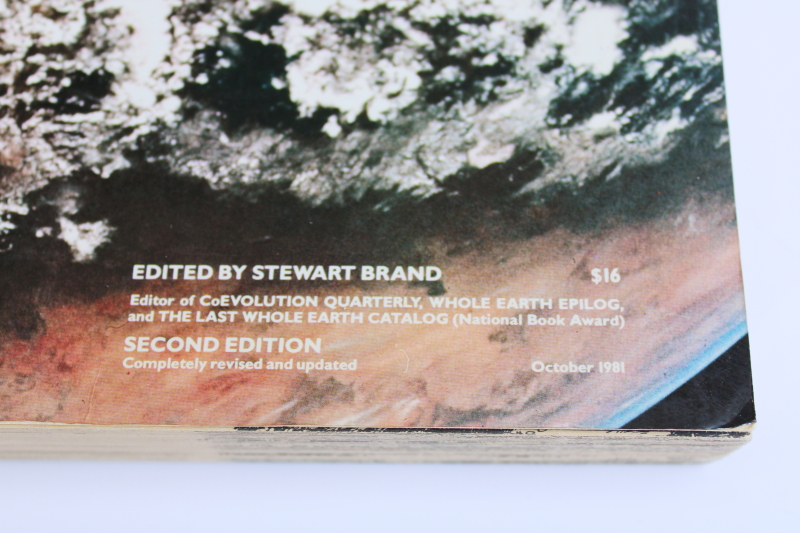 photo of 1981 The Next Whole Earth Catalog counterculture dirty hippie back to the land philosophy #2