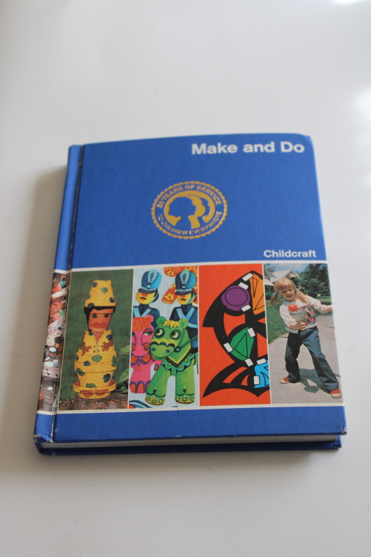 photo of 1982 Childcraft Make & Do craft projects & art techniques crafting creative play #1