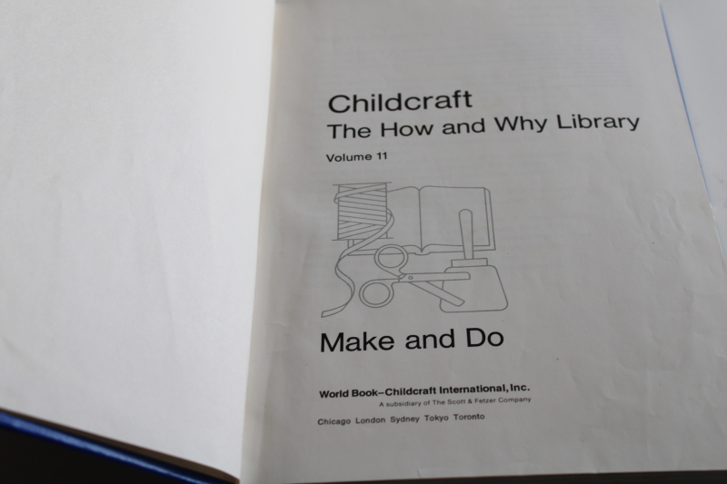 photo of 1982 Childcraft Make & Do craft projects & art techniques crafting creative play #3