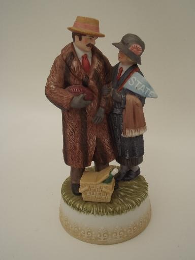 photo of 1987 Enesco Treasured Memories four seasons of love music box, 20s Homecoming Game #1