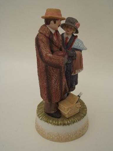 photo of 1987 Enesco Treasured Memories four seasons of love music box, 20s Homecoming Game #2