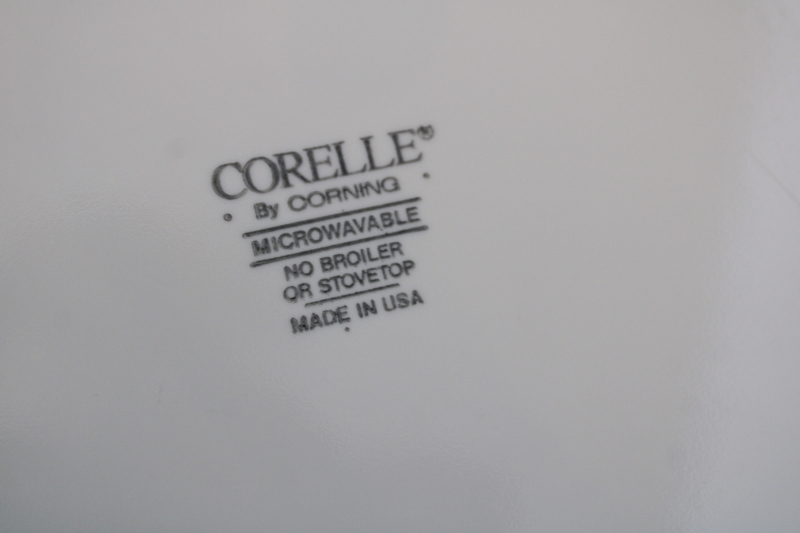 photo of 1990s vintage Corelle dinner plates mallard ducks, duck decoy pattern, very rare  #4