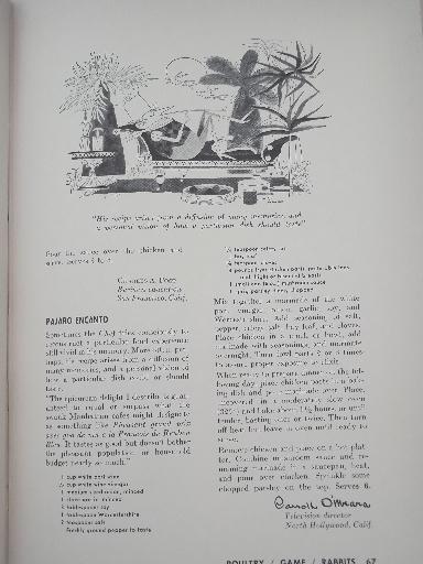 photo of 1st edition Sunset Chefs of the West cookbook, Cooking Bold & Fearless #4