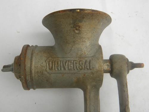 photo of 2 old Enterprise/Universal farm kitchen meat grinders/sausage stuffer #9