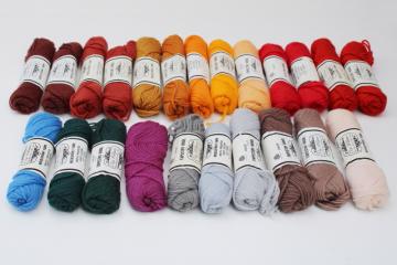 20+ skeins Elsa Williams needlepoint yarn, crewel embroidery tapestry wool assorted colors 