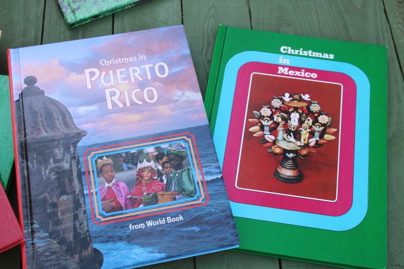 photo of 26 Christmas Around the World books, vintage recipes, holiday traditions, crafts & decorations  #3