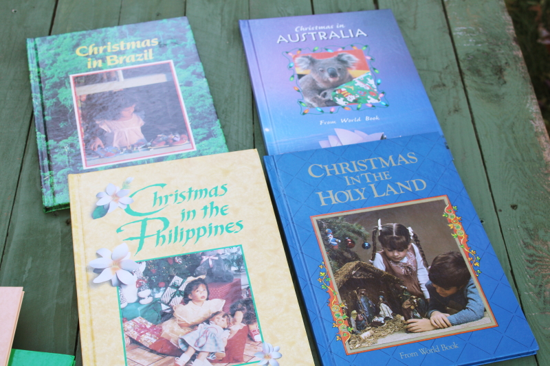 photo of 26 Christmas Around the World books, vintage recipes, holiday traditions, crafts & decorations  #6