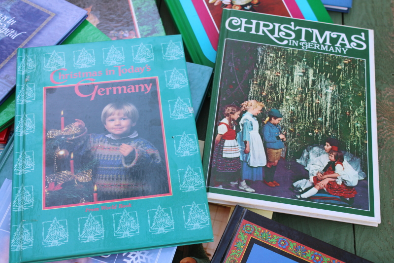 photo of 26 Christmas Around the World books, vintage recipes, holiday traditions, crafts & decorations  #10