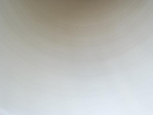 photo of 30s vintage art deco Ray Murray Cal-Art Bauer pottery vase, matte white #6