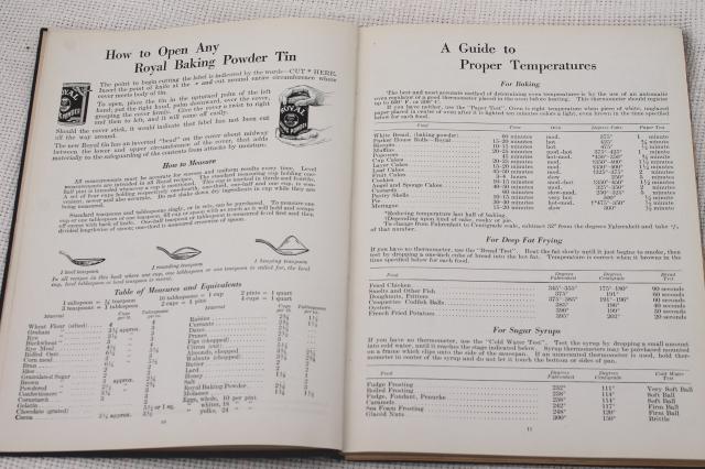 photo of 30s vintage cookbook w/ color illustrations, baking recipe book Anyone Can Bake dated 1930 #5