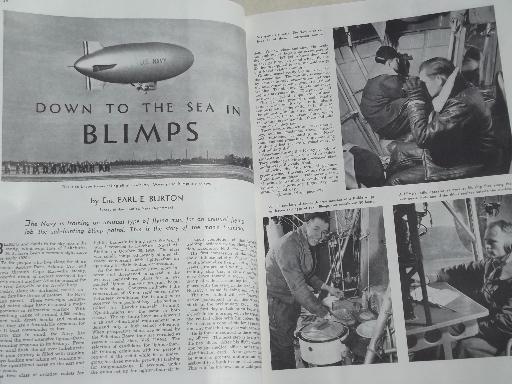 photo of 40s vintage Flying / Industrial Aviation magazine w/ WWII airplane photos #4