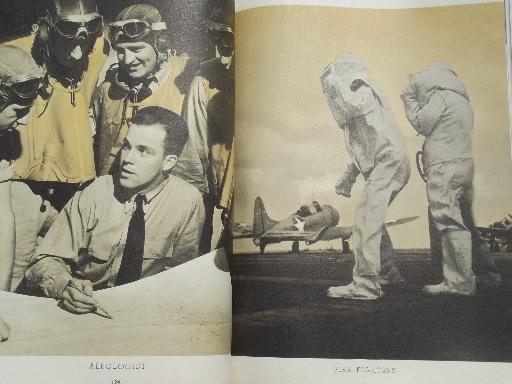 photo of 40s vintage Flying / Industrial Aviation magazine w/ WWII airplane photos #6