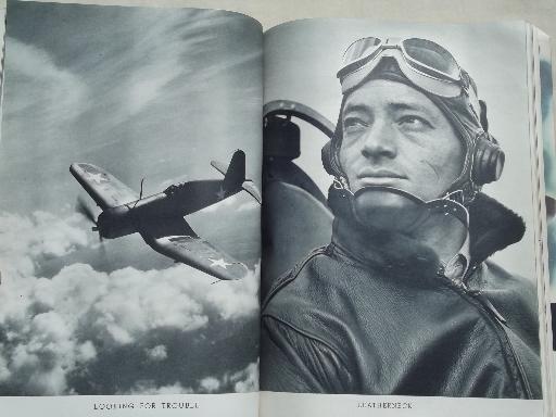 photo of 40s vintage Flying / Industrial Aviation magazine w/ WWII airplane photos #7