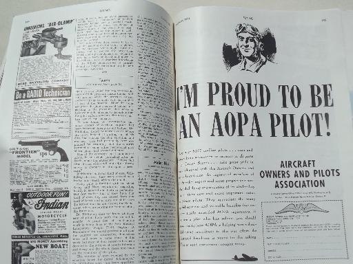 photo of 40s vintage Flying / Industrial Aviation magazine w/ WWII airplane photos #3