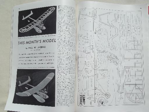 photo of 40s vintage Flying & Popular Aviation magazine w/ many old airplane photos #3