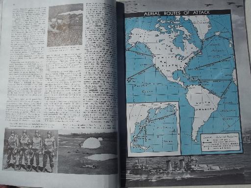 photo of 40s vintage Flying & Popular Aviation magazine w/ many old airplane photos #2