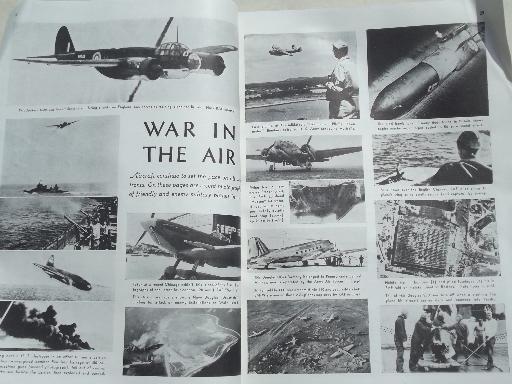 photo of 40s vintage Flying & Popular Aviation magazine w/ many old airplane photos #4