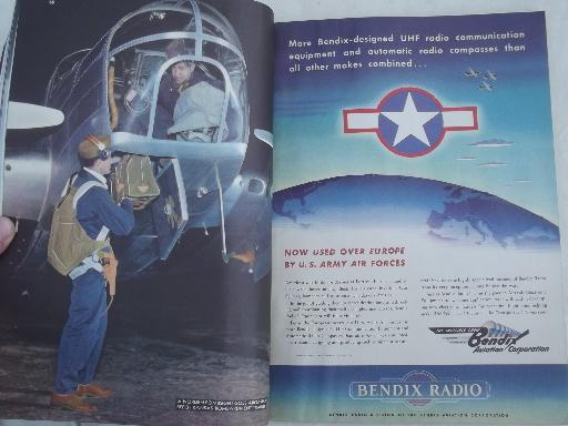 photo of 40s vintage Flying magazine, from airplane pilot estate collection #2