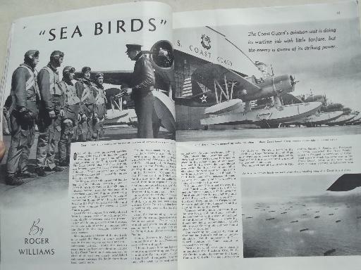 photo of 40s vintage Flying magazine, from airplane pilot estate collection #4