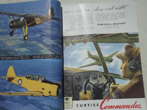 photo of 40s vintage Flying magazine, from airplane pilot estate collection #3